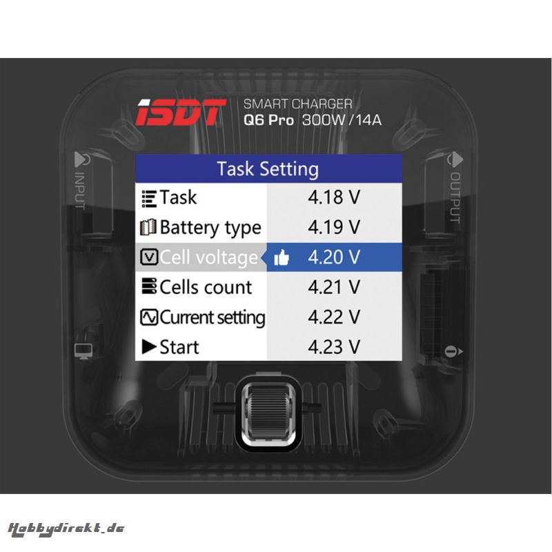 ISDT Q6 PRO 300W 7-32V / 15A SMART CHARGER MIT BATTGO? TECHNOLOGIE Robbe Q6 PRO